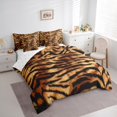 thumbnail image 3 of Homewish Tiger Print 7-Piece Twin Bedding Set,Jungle Animal Rustic Farmhouse,Luxury Decor For Boys, 3 of 8