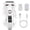 WHITE, variant on Rirool Electric Shaver for Women, Wet & Dry Rechargeable Lady Shaver, Cordless Body Hair Remover for Legs, Underarms & Bikini Trimmer with LED Display