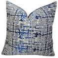 thumbnail image 1 of Plutus Abstract Plaid Handmade Throw Pillow, (12" x 20"), 1 of 1
