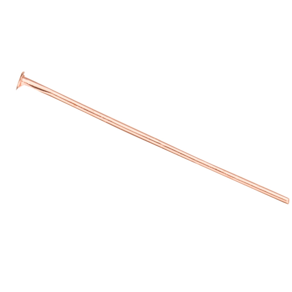 400Pcs 21Ga T-Pins Antique-Copper Plated Steel 1.3-Inch Head Pins