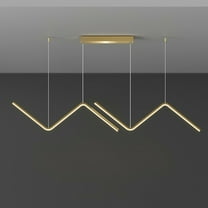 Miumaeov Modern Ceiling Light Dimmable LED Chandelier Pendant Lamp For Dining Living Room Decor