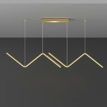 Miumaeov Modern Ceiling Light Dimmable LED Chandelier Pendant Lamp For Dining Living Room Decor