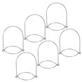 thumbnail image 1 of 6pcs Mason Jar Handles Hangers Tinplate Wire Hanger for Jars Home Decor Weddings Outdoor Solar Lanterns Easy Assembly, 1 of 4