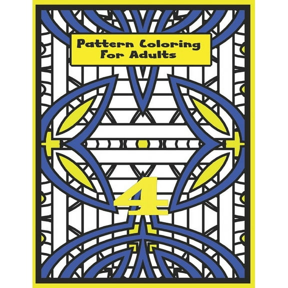Pattern Coloring For Adults Vol.4 (Paperback)