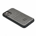 thumbnail image 3 of Dockem iPhone 11 Pro Luxe M2T Wallet Case; Built-in Metal Plate, 2 Card Slots, Slim TPU, Black/Grey, 3 of 9