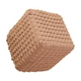 thumbnail image 1 of QualitChoice Stretch Ottoman Cover Ottoman Protector for Coffee Living Room Light Light Coffee 25~33cm, 1 of 6