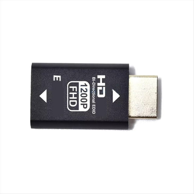 Adaptador de Paso A Través de Emulador EDID Compatible con , Compatible con Divisores de Video A HD de 1200.