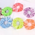 thumbnail image 3 of TELOLY 6Pcs Scrunchies for Women Wider Band = Better Care Hair Tie Bracelets for Women One-Tie Out-The-Door Hair Hair Accessories style4, 3 of 5