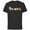 Black, variant on Disney Mickey and Friends Daisy Duck Glamorous - Short Sleeve Cotton T-Shirt for Adults - Customized-Black