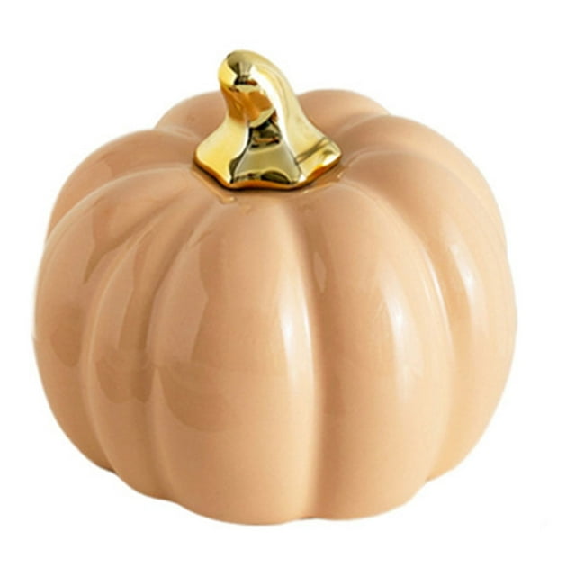 SUNSIOM Ceramic Pumpkins Artificial Pumpkins Decorative Pumpkins Modern Table Centerpieces for Home