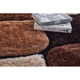 thumbnail image 3 of MDA Home Mateos Shag Brown/Cream/Tan Polyester Area Rug - 8' X 10', 3 of 3
