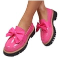 thumbnail image 6 of Pink Women'S Sandals Loafers Thick Sole Non Slip Slip On Casual Breathable Lightweight Solid Color Footwear For Spring Summer Daily Wear Size 37, 6 of 9