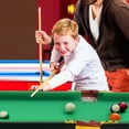 thumbnail image 3 of Patiojoy Ensemble de Table de Billard 47 Pouces pour Enfants, Table de Billard Pliable pour la Maison et l'École, Vert, 3 of 6