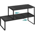 thumbnail image 1 of Especiero, Extensible, Organizador de Cocina, Estante de Cocina, Organizador de Armario, Metal, Encimera, Blanco Mate, 1 of 14