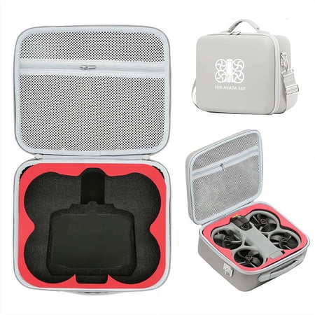 Storage Case for D-JI Avata 360 PU Portable Travel Carrying Case for Drone & Remote Controller