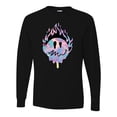 thumbnail image 2 of Wild Bobby Trippy Happy Face Men Long Sleeve Shirt, 2 of 6