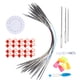 thumbnail image 1 of Juego de agujas de tejer tubo de color circular Aguja de tejer Juego de hilo de tejido de doble punta 14 tamaños: 225 mm - 10 mm Kit de agujas para suéter de 157 pulgadas ANGGREK Otros, 1 of 8