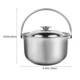 thumbnail image 2 of Olla de cocina, olla sopera portátil para el hogar, olla sopera multiusos, accesorio de cocina, 2 of 6