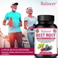 thumbnail image 3 of Balincer Beet Root Supplement, 120 Capsules, Supports Circulatory & Heart Health, High Potency, 3 of 8