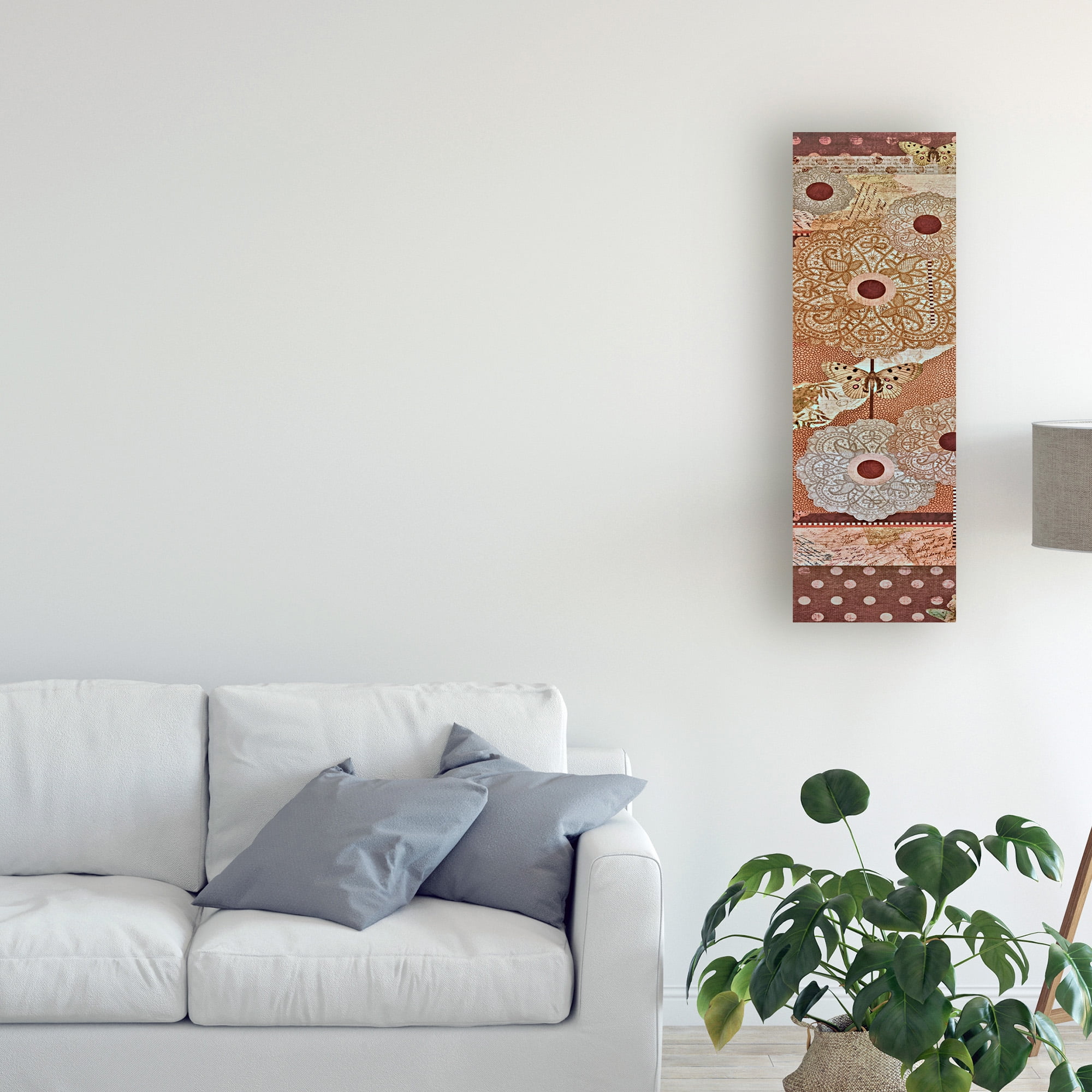 Trademark Fine Art 'Lace Flower II' Canvas Art by Greg Perkins