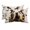 Beige, Creamy, Ochre, Charcoal, variant on Halloween Outdoor Pillows for Chaise Lounge Chair Waterproof Lumbar Pillows with Insert&Adjustable Elastic Strap Beach Headrest Pillow Horror Skull Cat Cute Ghost Pumpkins Neck Pool Pillow 11"x16"