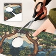 thumbnail image 6 of Yayeee Faucet Mat for Kitchen Sink 30" Diatomite Long Splash Guard Pad, Retro Pine Tree, 2 Pack, 6 of 7