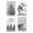 Multi2, variant on Sm:)eElk Trees Pine Cones Holly Berry Hello Winter Kitchen Towels Dish Towels, 18x26 Inch Bowknot Christmas Decoration Hand Towels Set of 4
