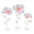 thumbnail image 3 of Fondo de Flores Gigantes Macarena 3 Piezas Rosa, 3 of 8