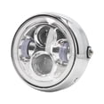thumbnail image 3 of Motorcycle LED Headlamp, 12V Motorcycle Front Lamp Shock  6.5in  For Scooters, 3 of 8