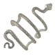 thumbnail image 2 of Serpiente Curvada Tallada Vintage Brazalete Abierto Brazalete De Plata Punky Divertida Novedad Joyas De Moda Para Hombres Mujeres, 2 of 5