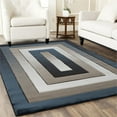 thumbnail image 2 of MDA Home Orelsi Blue/Gray/Brown Polypropylene Area Rug - 8'1" x 10'5", 2 of 3