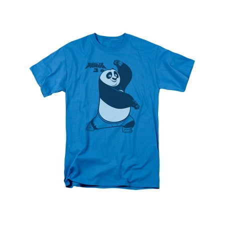 Kung Fu Panda Animated Film Fighting Stance Po Kung FP 3 Adult T-Shirt (The Best Fighting Stance)