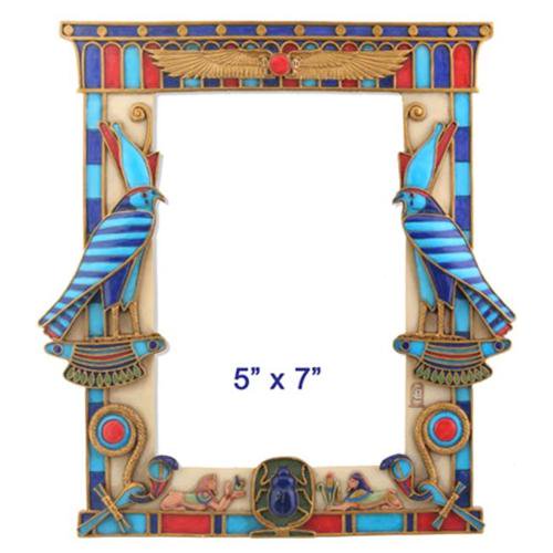 Egyptian Horus Picture Frame Ancient Egypt Collectible Figurine Statue