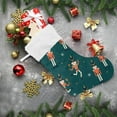 thumbnail image 6 of GZHJMY Christmas Stocking, Personalized Christmas Large Candy Stocking, 1 PCS Hanging Gift Xmas Stocking Decoration for Family Holiday Party Ornaments Decor Fireplace, 6 of 7