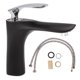 thumbnail image 1 of Grifo de baño de cobre antiguo, mezclador de lavabo de una manija, grifo de tocador resistente a la oxidación con rosca G1/2, 1 of 8