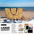 thumbnail image 5 of Kdxio Cartoon Squirrel for Beach Bag for Women Large Beach Tote Bag Waterproof Sandproof Swim Bag with Zipper Pockets Beach Vacation Travel, 5 of 7