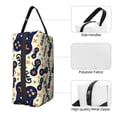 thumbnail image 3 of Goofa Game Controller Printed Toiletry Bag with Handle,Large Capacity Travel Makeup Cosmetic Bag for Women, Carry on Airport Airline Compliant Bag, 3 of 9