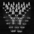 thumbnail image 3 of Paquetes de 120 de Plástico Vacías con Tapa Giratoria shamjiam Botellas de pintura con punta nueva caliente 60ml + 120ml, 3 of 9