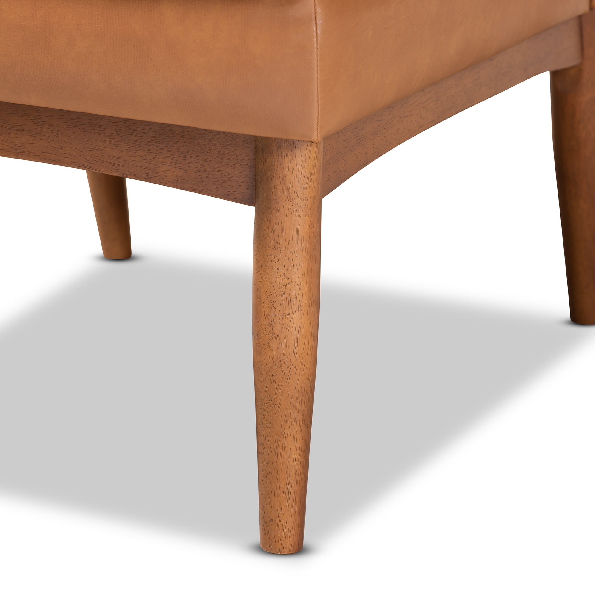 Baxton Studio Riordan Dining Chair, Tan