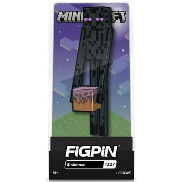 Minecraft FiGPiN: Enderman #1327 – FiGPiN Official Exclusive Limited to 750 Pieces