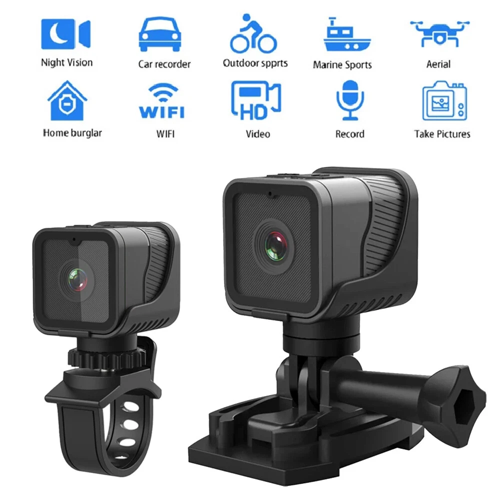 Waterproof 1080P Full HD Sports Action Camera MotorCycle Bike Helmet wifi CAM