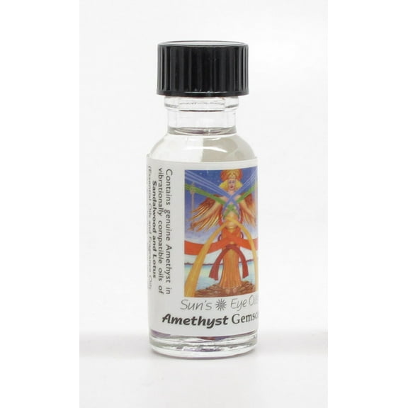 Suns Eye Amethyst Herbal Fragrance Oil - 1/2 Ounce Bottle