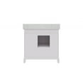 thumbnail image 3 of Water Creation Derby 36" Wood Single Bathroom Vanity in White/Chrome, 3 of 8