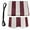 Brick Red with Beige, variant on MCombo Patio Awning 13x8 Feet Fabric Replacement Sunshade Canopy for Retractable Awnings(Burgundy)