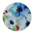 thumbnail image 2 of JEUXUS Elastic Tablecloth, Art Decorative Fabric Table Cover for, Summer Flowers Essence Growth Fragrance Petals, Fit Round Tables 35inch Diameter, Buffet Table/Parties/Holiday Dinner, 2 of 7