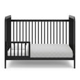Storkcraft Pasadena 3in1 Convertible Baby Crib, Black