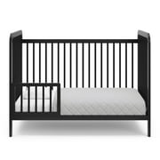 Storkcraft Pasadena 3-in-1 Convertible Baby Crib, Black