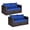Navy, variant on Pemberly Row 4 Pieces Rattan Patio Corner Sofa Sectional with Cushion in Blue