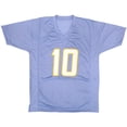 thumbnail image 3 of Justin Herbert Autographed Los Angeles (Powder Blue #10) Custom Jersey - BAS, 3 of 3