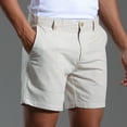 thumbnail image 6 of Abomasnow Men's Casual Breathable Golf Shorts Lightweight Drawstring Athletic Shorts Quick Dry Running Shorts Comfort Elastic Waist Workout Shorts, 6 of 7